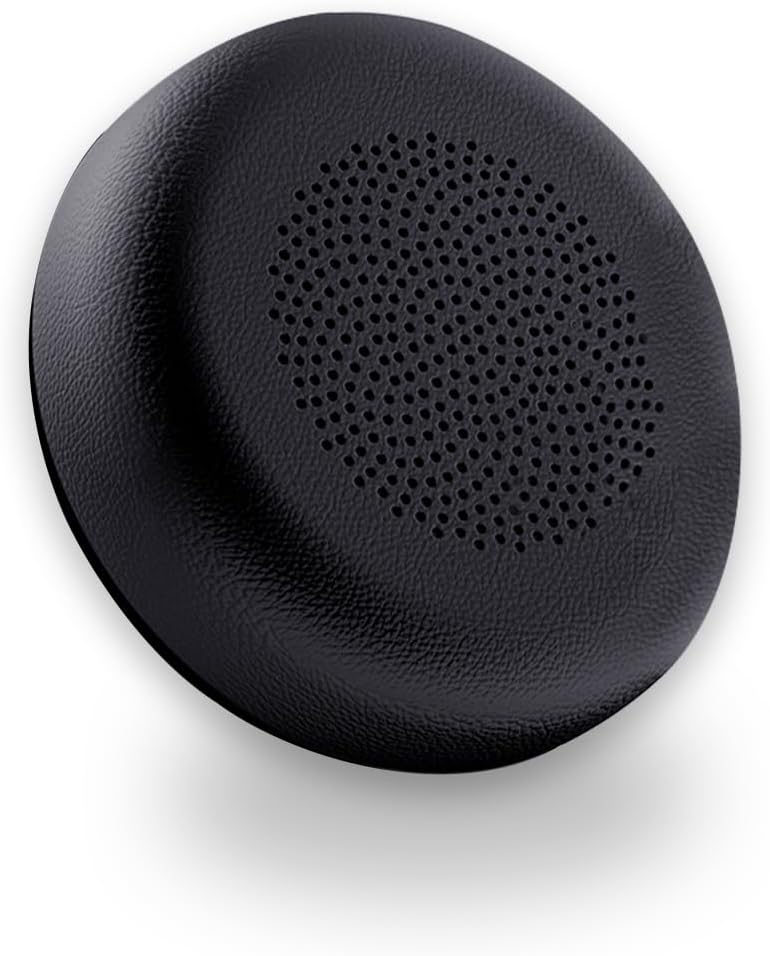 Yealink Leatherette Ear Cushion WH62/WH66/UH36/YHS36 - 1 Pack of 12 Ear Pads on Ear Plate - FREE SHIPPING