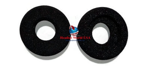 Deluxe Foam Ear Pad with Hole in the middle - 1 Pair