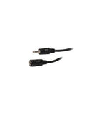 2.5MM Extension Cord - 12" - Male & female ends - Headset World USA - Your Headset Solutions
