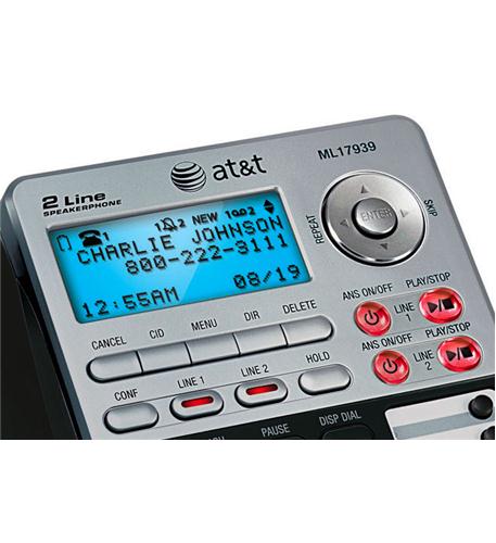 AT&T 2 Line ML17939 Corded with ITAD/CID