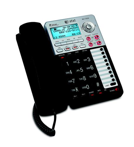AT&T 2 Line ML17939 Corded with ITAD/CID