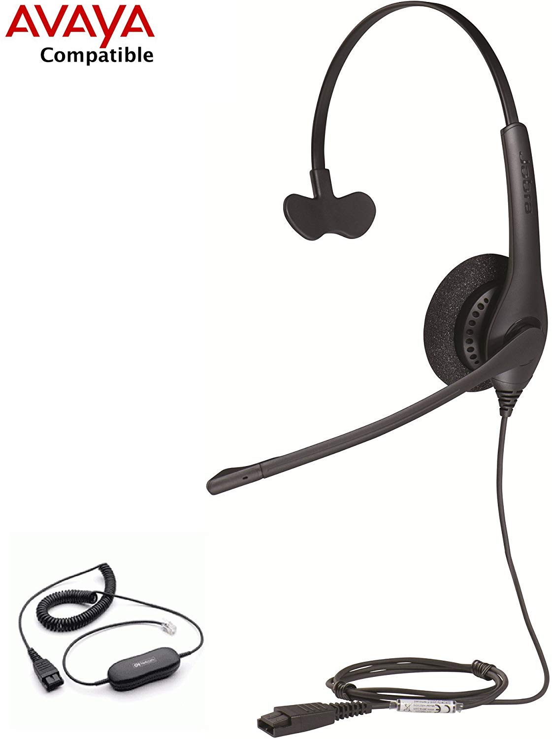 Avaya Compatible Jabra Biz 1513-0157 with Avaya Interface Cable