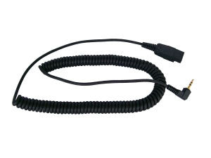 Smith Corona Classic, GN Netcom/Jabra 2.5mm cord - long curly P11865
