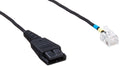 8000 Series Amplifier Replacement Cord for GN Netcom QD Headsets - Headset World USA - Your Headset Solutions