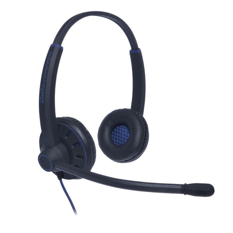 JPL Commander PB V2 Binaural Modular Headset With Noise Cancelling & PLX Compatible QD