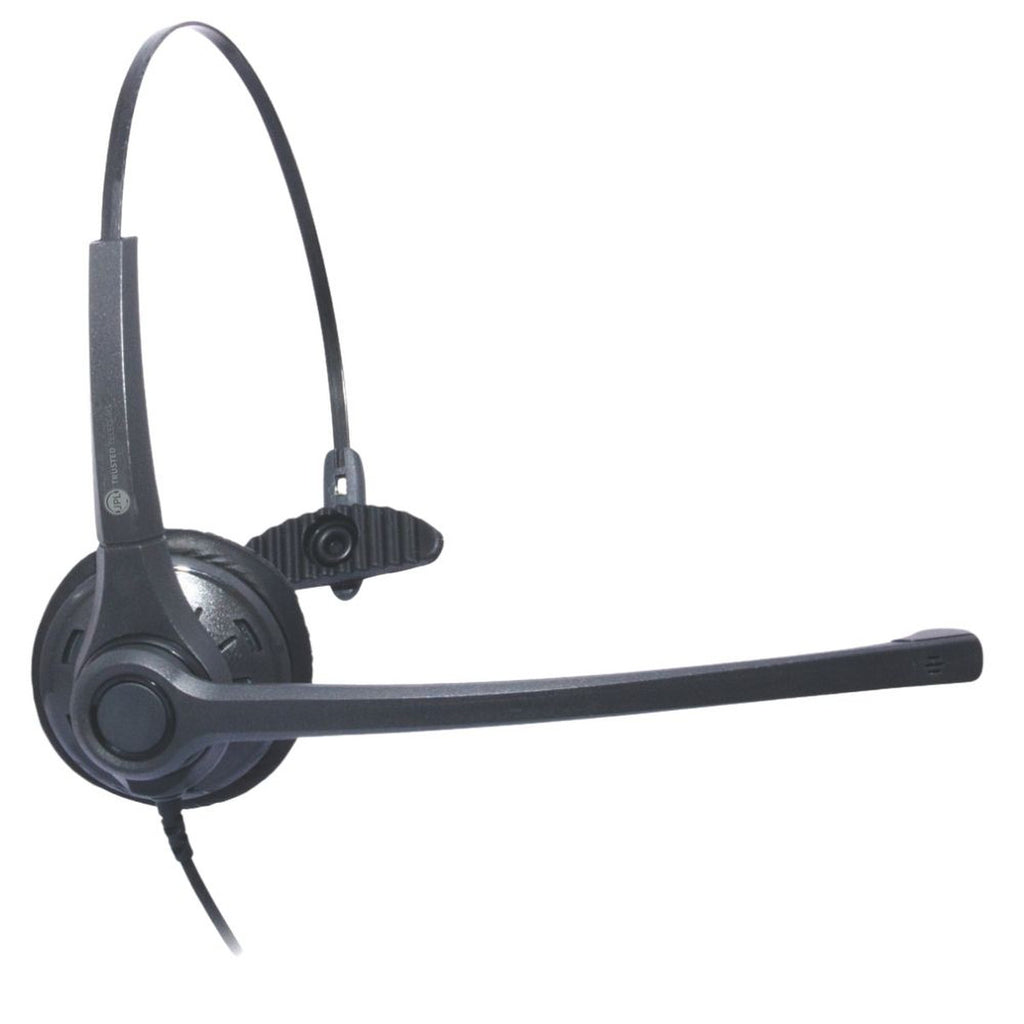 JPL 400-PM Monaural Headset With Noise Cancelling, Put And Stay Ratchet Boom And PLX Compatible QD.