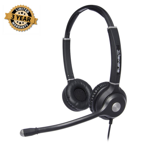 JPL Element TT3 AVANT Binaural Headset w/Plantronics compatible QD 575-348-002