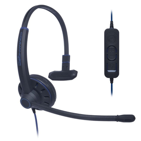 JPL Commander 1 Monaural USB Headset With Volume & Mute 575-344-003