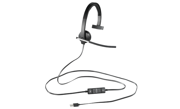 Logitech USB Monaural Headset H650e - 981-000513 - Headset World USA - Your Headset Solutions