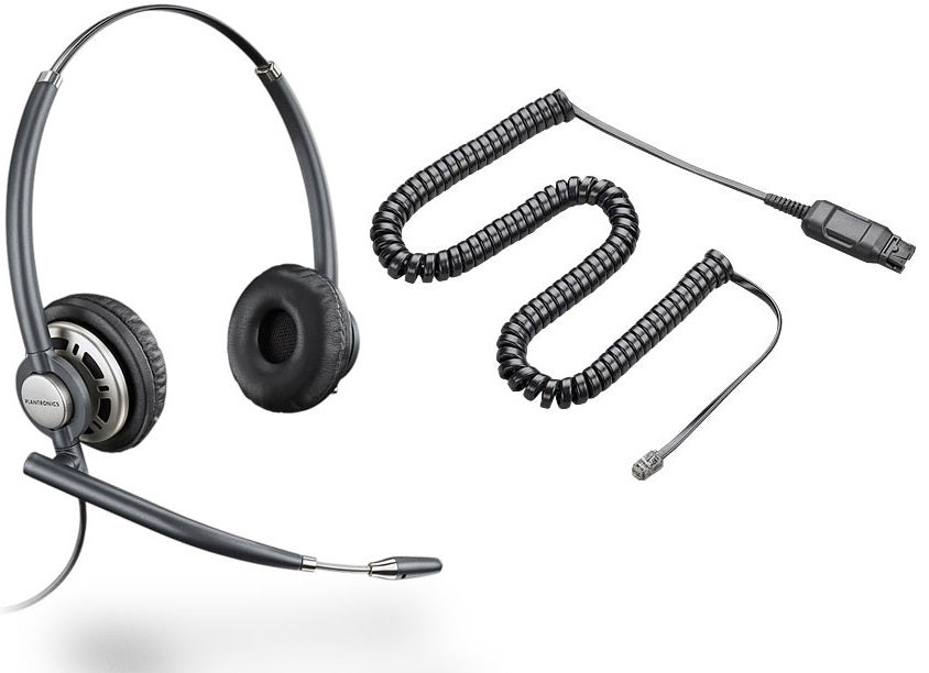NEC Compatible Plantronics HW720 Headset with Cord