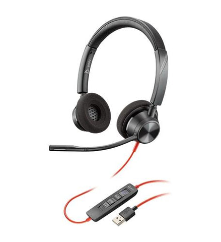 HP Plantronics Blackwire 3320 USB-A Headset