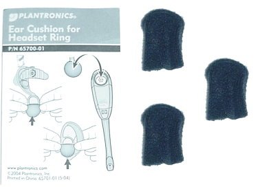 Plantronics Ear Muff Replacement Covers - 3 PC - 65700-01 - IN STOCK