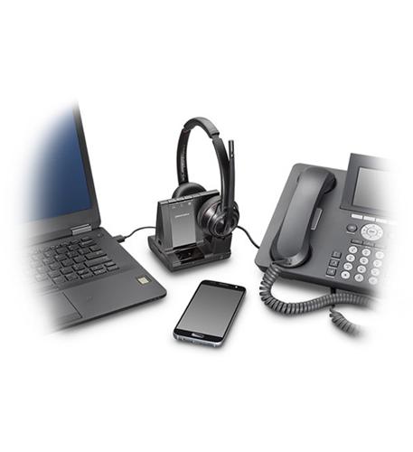 HP Plantronics Savi W8210 Wireless DECT Headset System