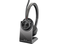 HP Poly Voyager 4320-M Microsoft Teams Certified Headset with charging stand 77Z32AA