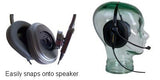 Large Snap On Ear Pads for Smith Corona Classic Headsets P14432 - Headset World USA - Your Headset Solutions