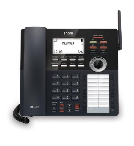 SNOM M18-KLE SIP DECT 4-Line Deskset