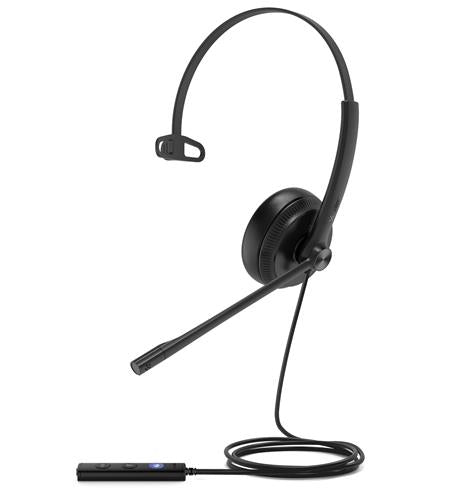 Yealink  UH34 Mono USB-A Wired Headset for Microsoft Teams 1308014