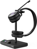 Yealink WH62 Wireless Telephone Headset Teams Certified for Office IP VoIP Phones