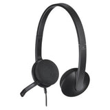Logitech H340 Binaural USB Headset 981-000507 - Headset World USA - Your Headset Solutions