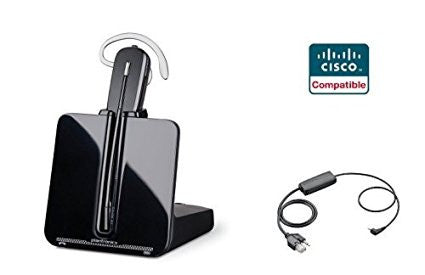Plantronics APC-45 EHS Cable for the CS540 Series Wireless on Cisco SPA Phones 87317-01 - Headset World USA - Your Headset Solutions