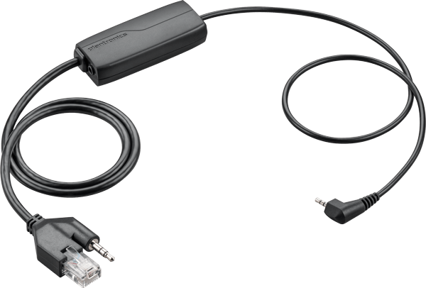 Plantronics APC-45 EHS Cable for the CS540 Series Wireless on Cisco SPA Phones 87317-01 - Headset World USA - Your Headset Solutions